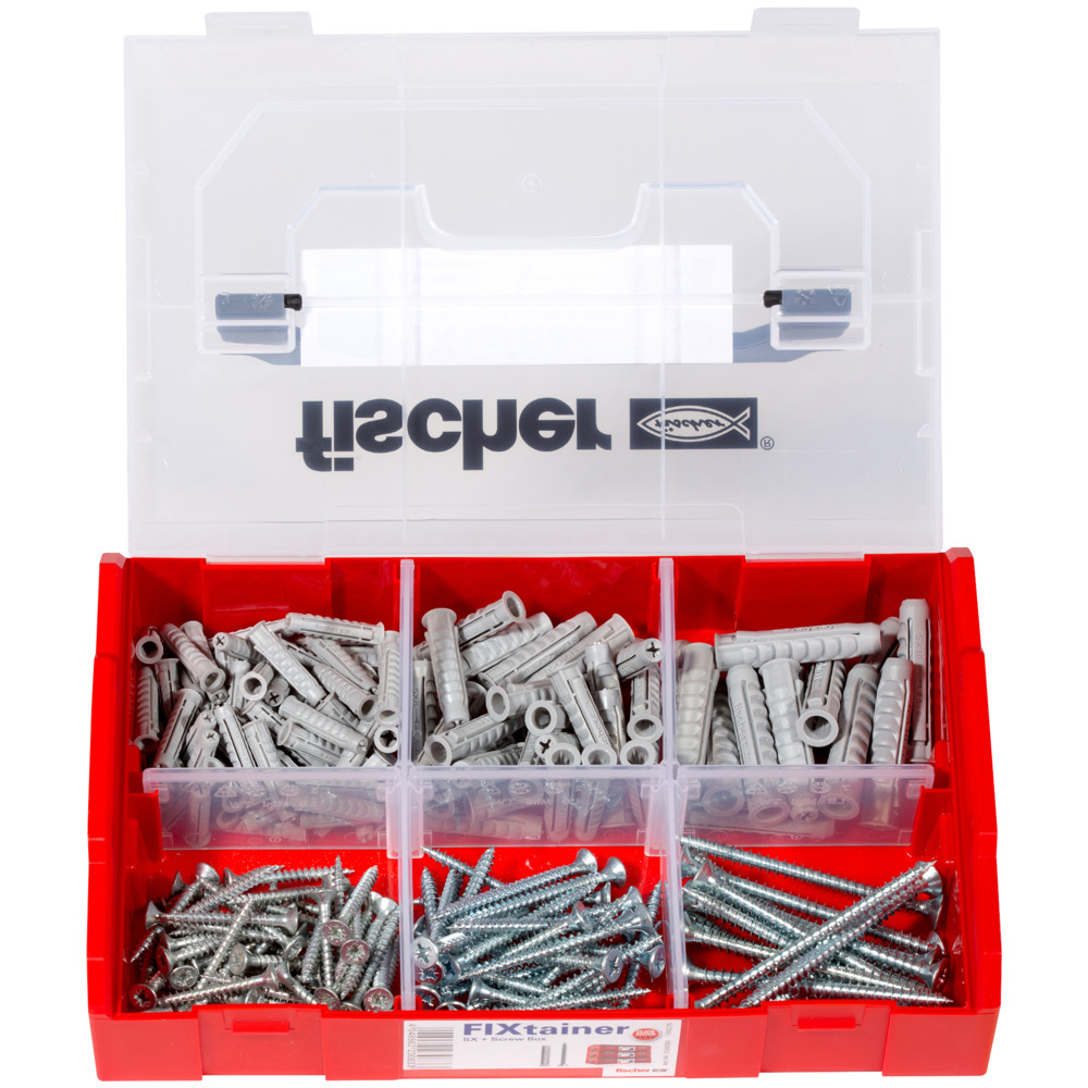 FixTainer SX and screws box fischer international