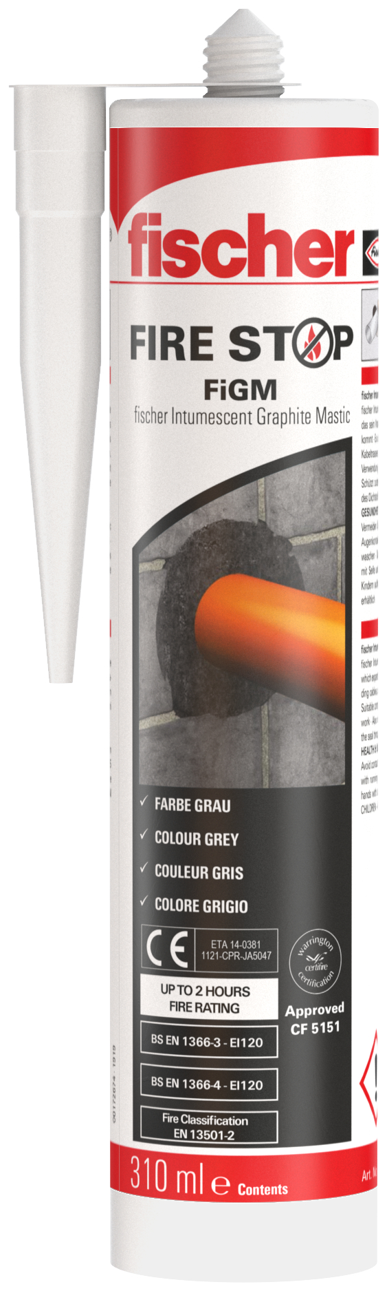 Intumescent Graphite Mastic FiGM