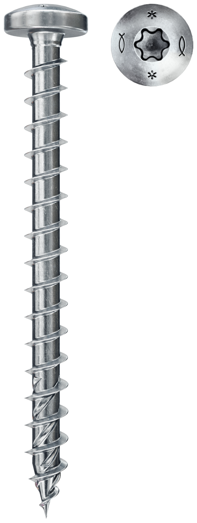 Chipboard screw Power-Fast FPF II PTF BC