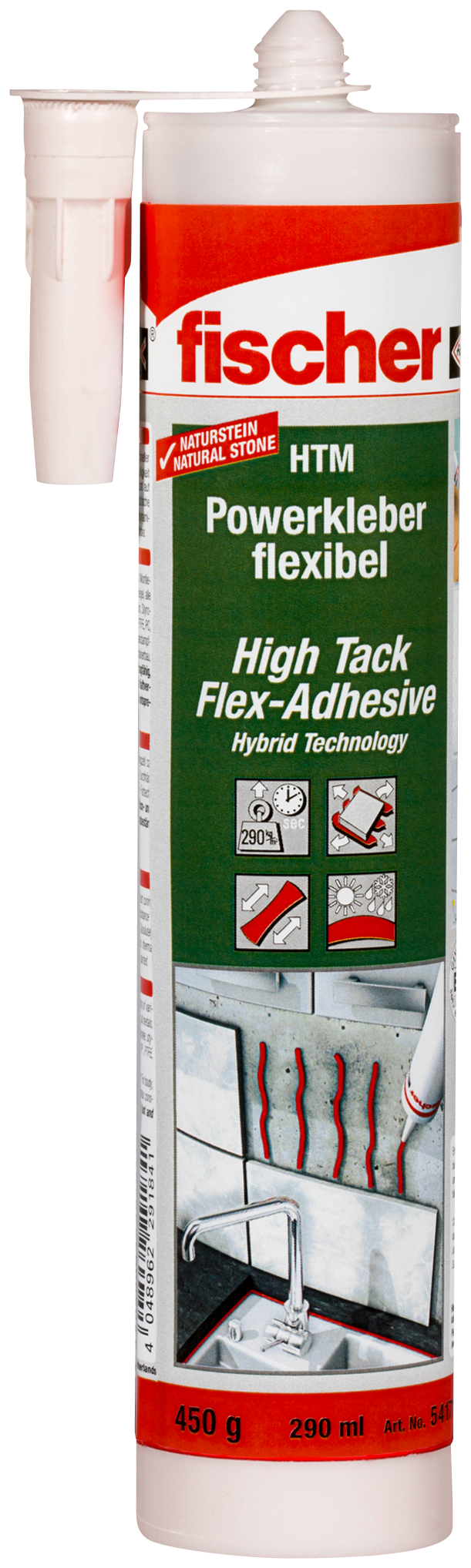 Flexible power adhesive HTM