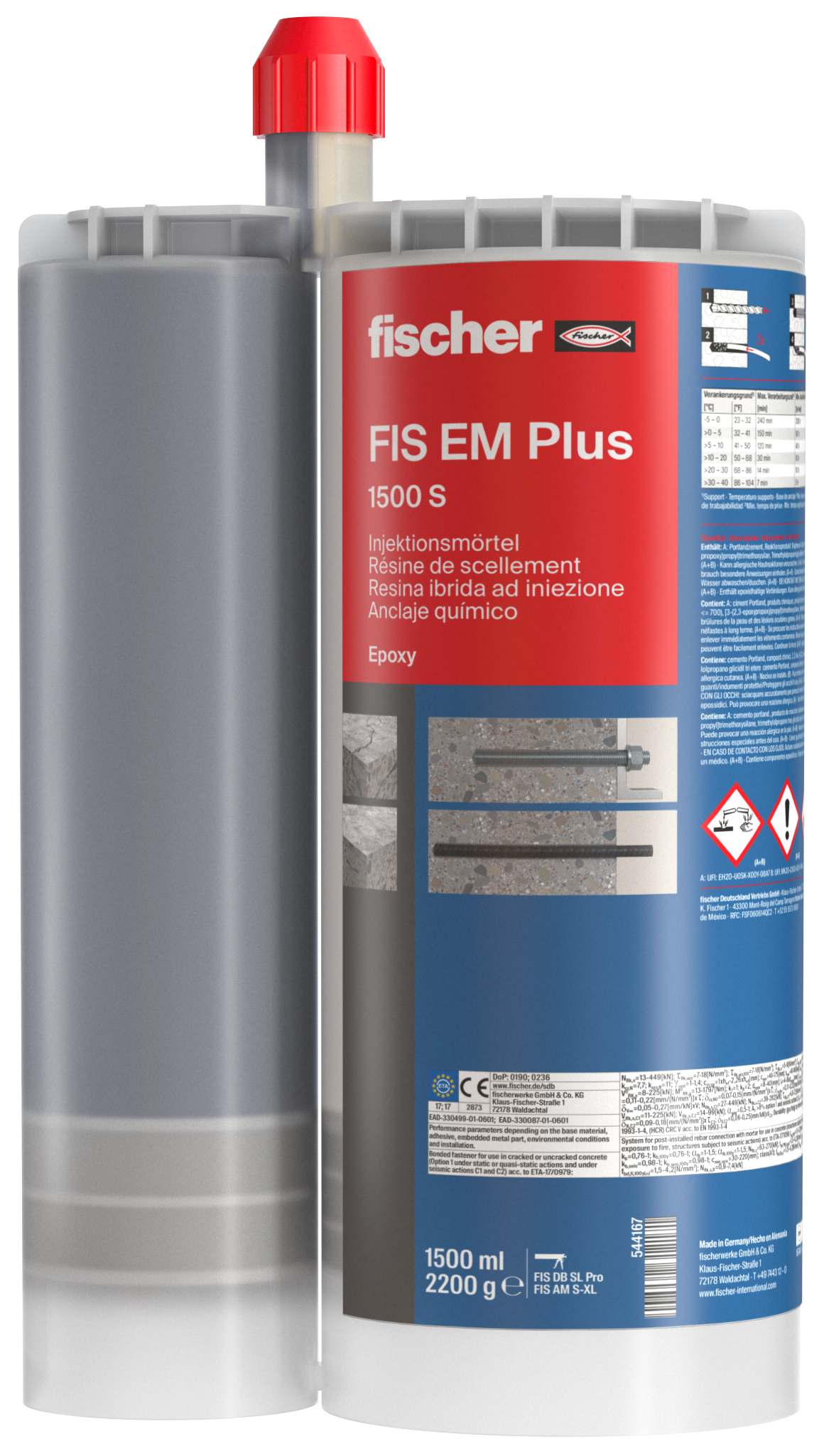 RESINE EPOXY FIS EM PLUS 1500 S