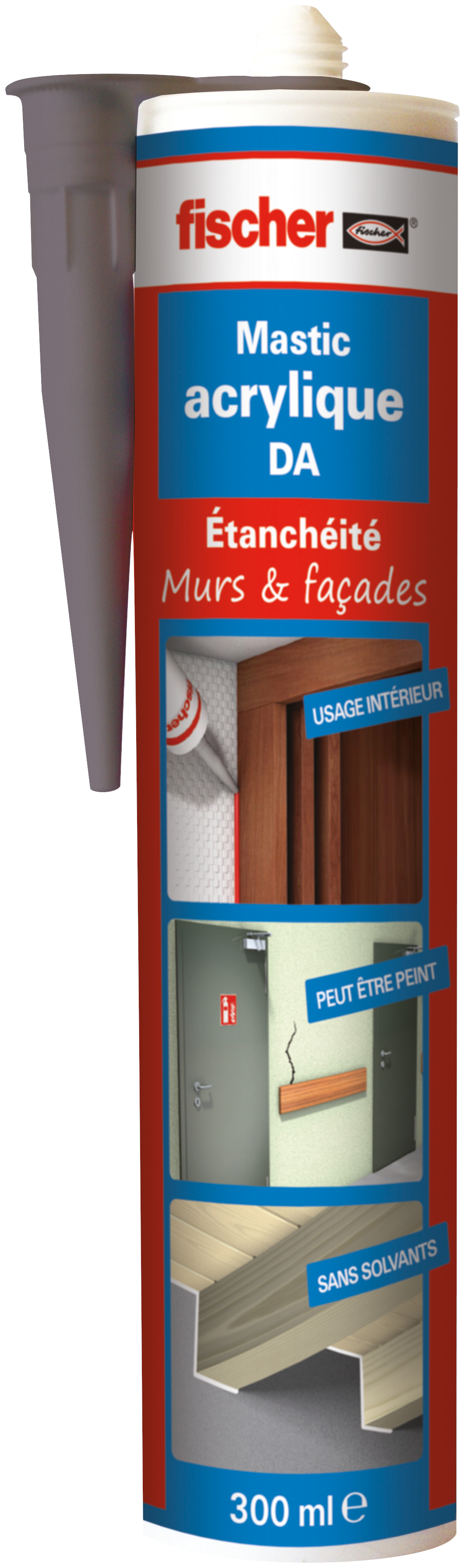Mastic acrylique DA 4 gris