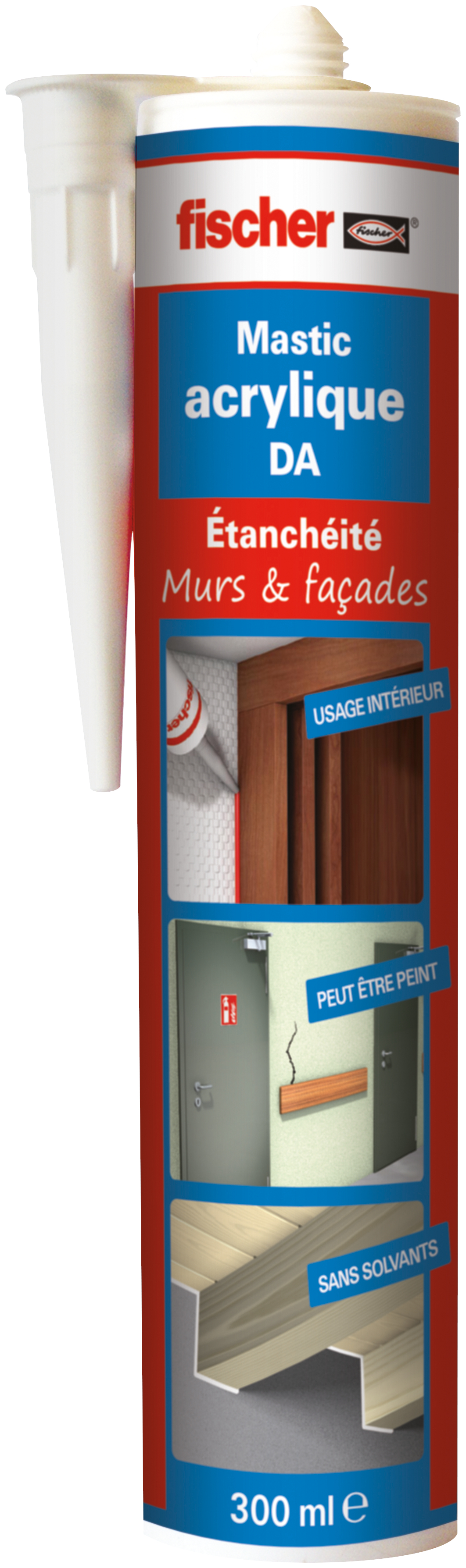 Mastic acrylique DA 4 blanc